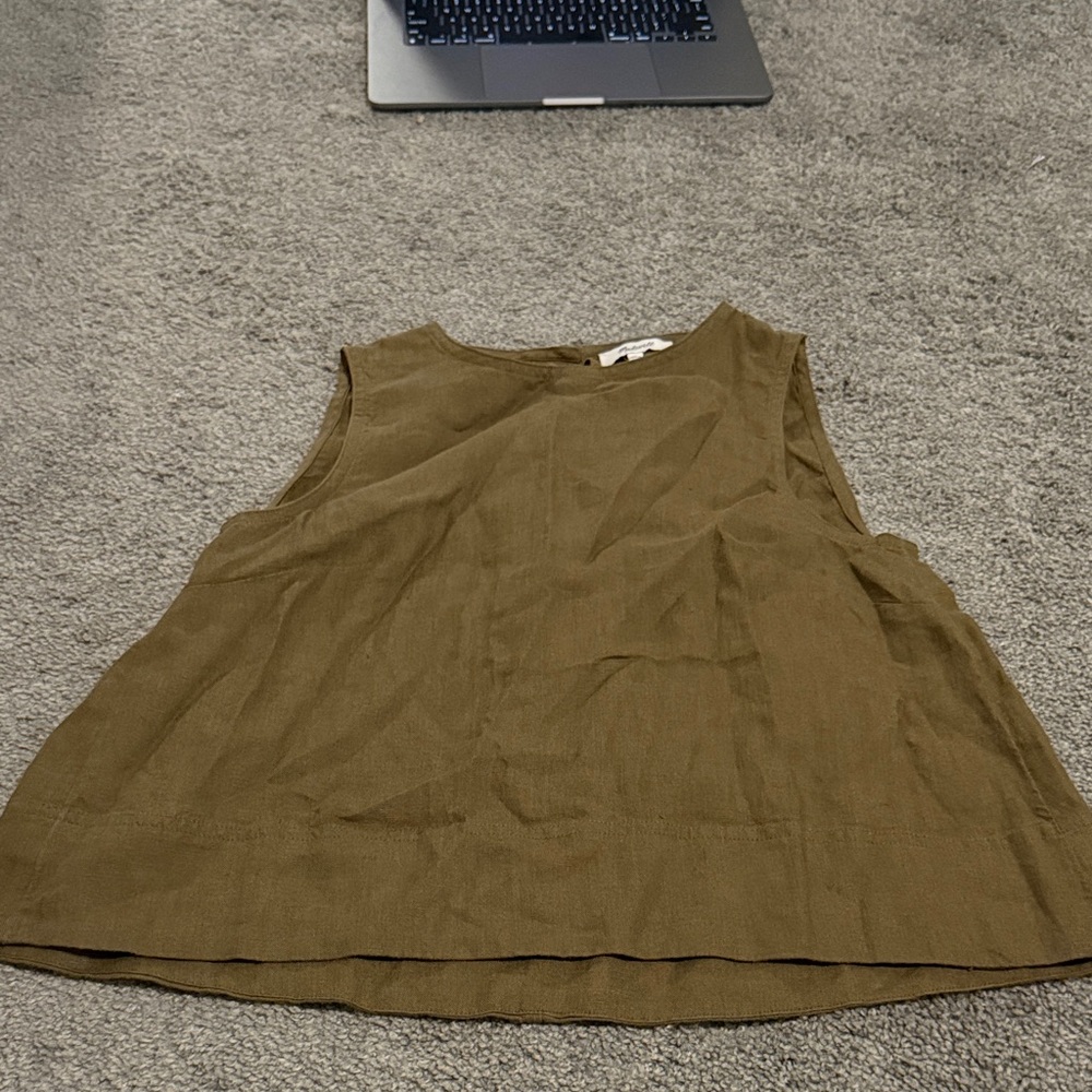 Madewell Khaki Tank Top